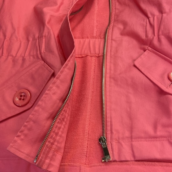 Jones New York Signature Pink Full Front Zipper Jacket Size M - Picture 10 of 14